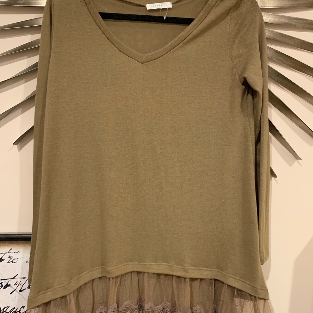 Reborn J Long Sleeve Shirt- Brown